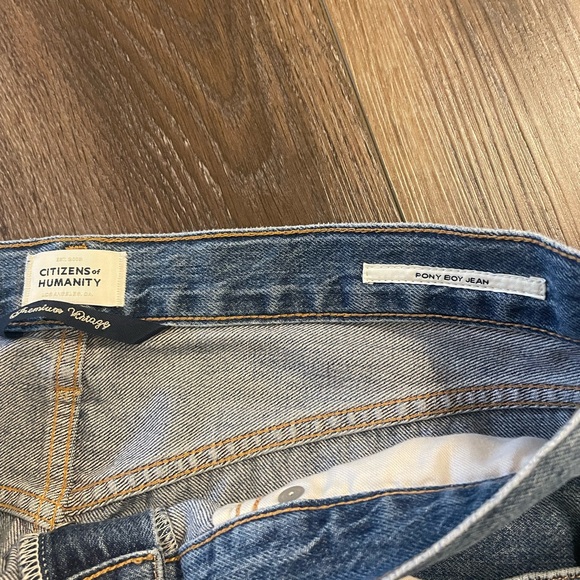 Citizens of humanity pony boy jeans size 30 - Picture 4 of 7